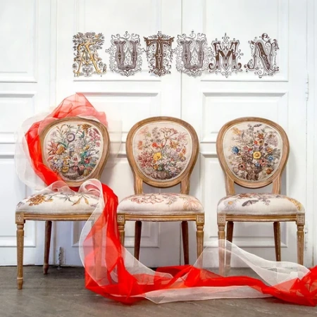 Стул «12 месяцев цветения», версия Ноябрь