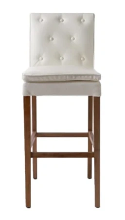 Стул барный "Ла Скала" черный, кожзам