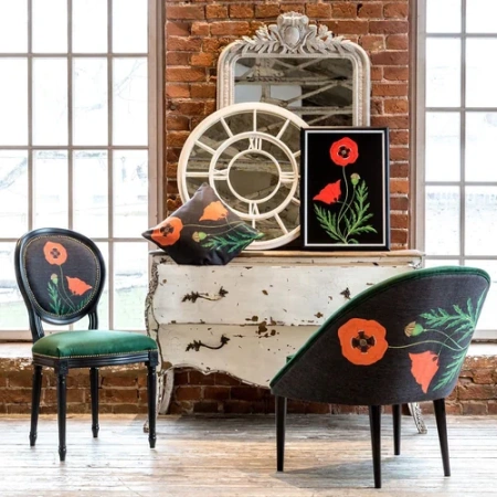 Стул «Чистая любовь / Грин»