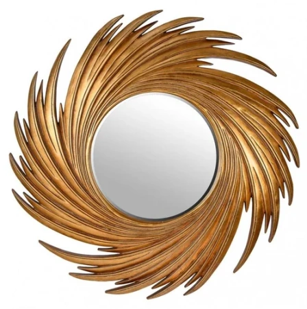 Зеркало в раме Свирл 20C. Gold/08
