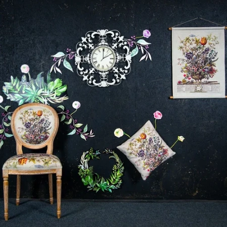 Стул «12 месяцев цветения», версия Февраль