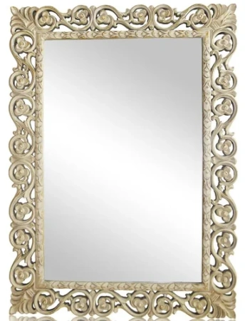 Зеркало в раме Бергамо Artisan Ivory