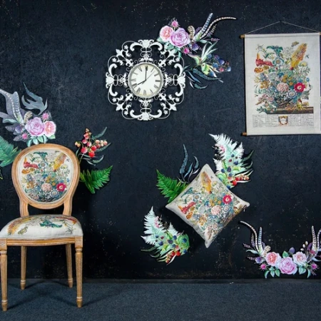 Стул «12 месяцев цветения», версия Август