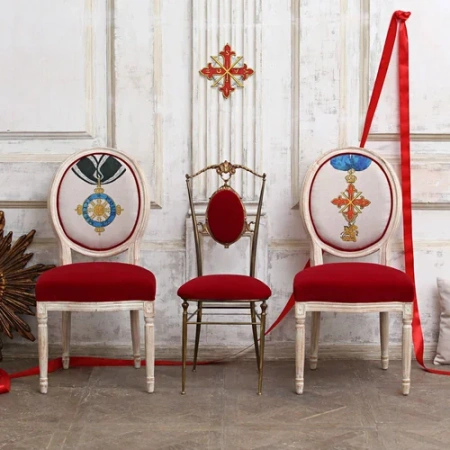 Стул «Константиновский орден Св. Георгия, Сицилия»