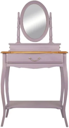 Туалетный столик Leontina Lavanda с зеркалом