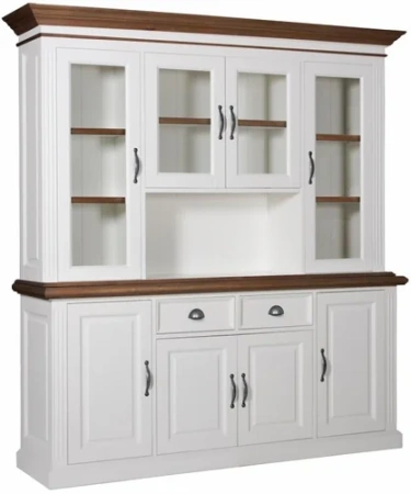 Буфет стеклянный с полкой Гамбург