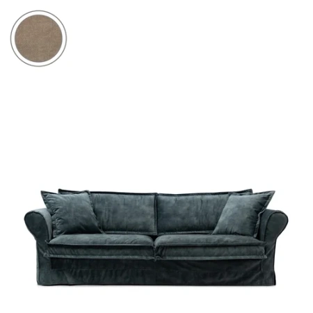 Диван Carlton 3.5 мест, прохлопок, бежевый