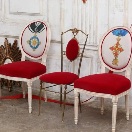 Стул «Константиновский орден Св. Георгия, Сицилия»