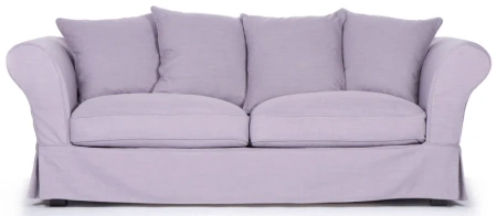 Диван раздвижной трехместный Фабиан сиреневый (ткань кат. В)