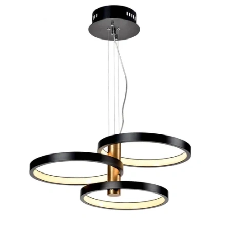 Подвесная светодиодная люстра Favourite Umlauf -P черный