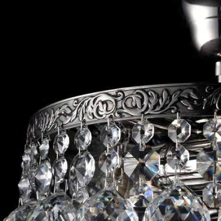Потолочная люстра Maytoni Gala DIA-CL-N серебро;прозрачный 4 лампы