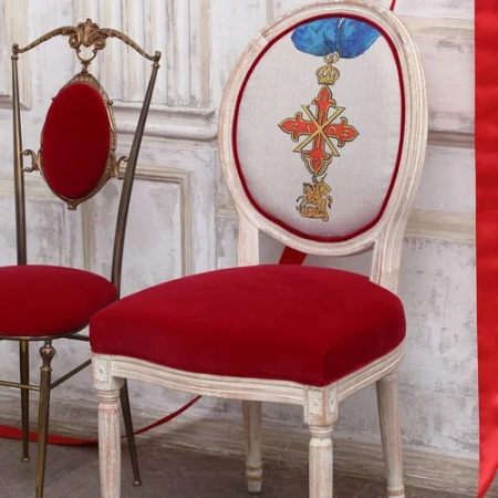 Стул «Константиновский орден Св. Георгия, Сицилия»