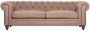 Диван бежевый бархатный Честер