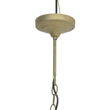 Лампа потолочная  золотой/бежевый 32x34x33