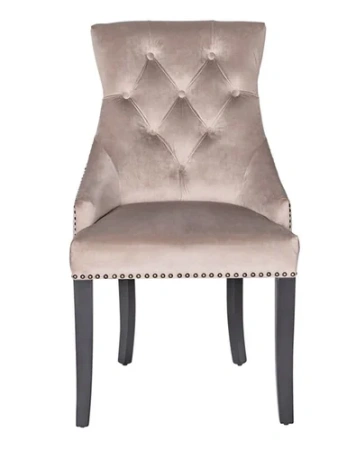 Стул 236 велюр бежевый Riv16 63х56х98см
