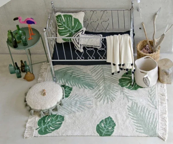 Подушка детская декоративная 38х38 см Монстера