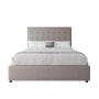 Кровать двуспальная 160х200 светло-бежевая Royal Black