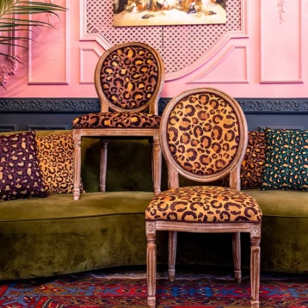 Стул «Леопард» (шоколад)