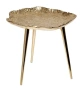 Стол журнальный металл. цвет золото 43х43х39см
