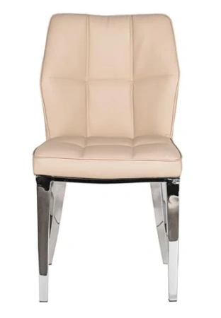 Стул мягкий со спинкой розовый 84 см