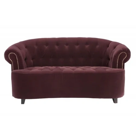 Диван Victoria полукруглый фиолетовый