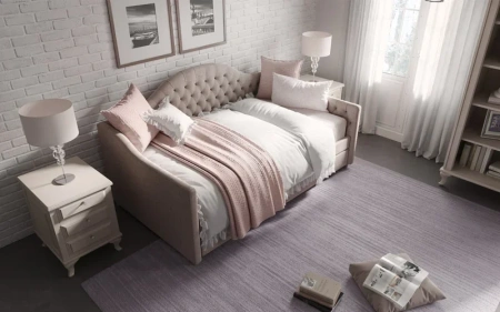 Диван-кровать 90 200 FRACE бежевый