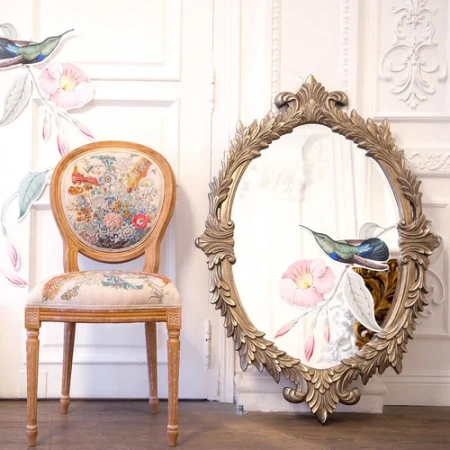 Стул «12 месяцев цветения», версия Август