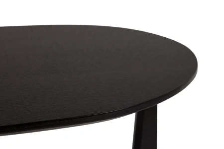 Журнальный столик черный фигурный 58 см Jimmy