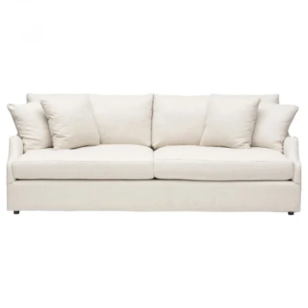 Диван Strand четырехместный прямой белый
