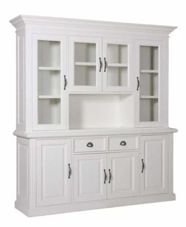 Буфет для кухни белый Гамбург фото